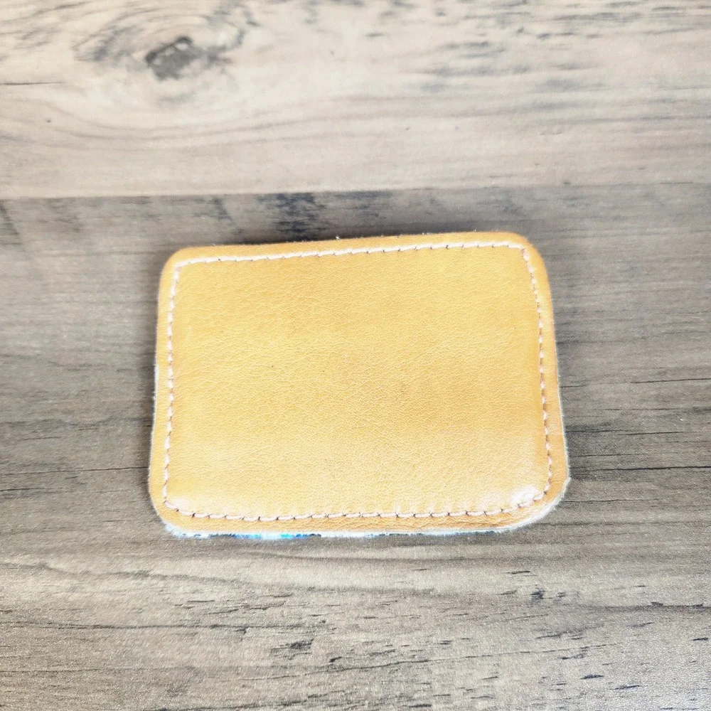 Southwestern Wallet Card Holder Handmade Leather